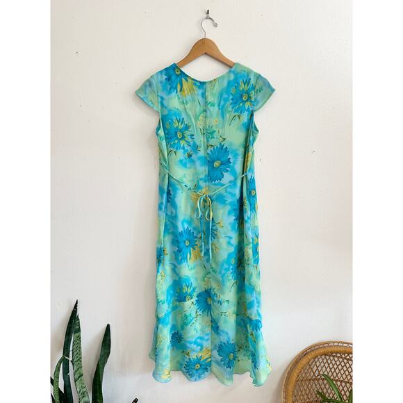 90s Y2K Daisy Midi Dress - Picture 2 of 16